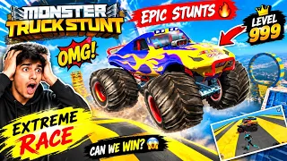 Monster Truck vs Impossible Stunts | Crazy Jumps, Epic Crashes and Extreme Racing Challenge! ๐ฑ๐ฅ