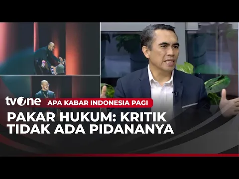 Kontroversi Mens Rea Pandji, Pakar Hukum: Negara Demokrasi Harus Beri Kebebasan Mengkritik