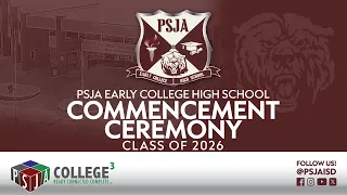 PSJA ECHS 2026 Commencement Ceremony
