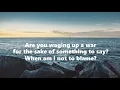 Slow Down - Maverick Sabre ft Jorja Smith (Lyrics)