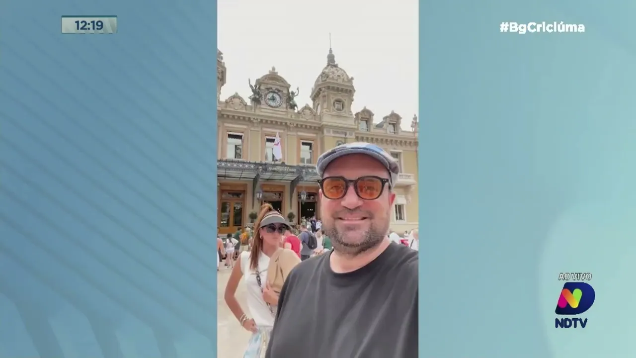 Ney Lopes: casal caixa alta criciumense retornada Europa com imagens incríveis