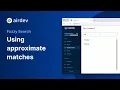 How to setup Fuzzy search on bubble io