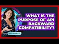 What Is The Purpose Of API Backward Compatibility
