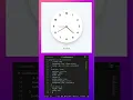 Download Lagu Unlock Clock Animation | HTML CSS JavaScript #webdevelopment #coding #animation #shotrs