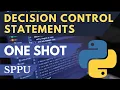 PPS Unit 2 One Shot SPPU Advance Data Types And Decision Control Statements In Python