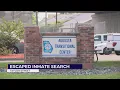 Manhunt underway for escaped prisoner in Augusta
