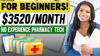 Work-From-Home Pharmacy Tech Earn No Experience Needed Start Your Career Today