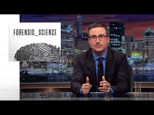 Video: Forensic Science: Last Week Tonight with John Oliver (HBO)