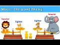 Mass the gram and the kilogram - grade 3