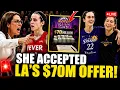 70M LEAK EXPOSED Caitlin Clark ACCEPTS Shocking LA Offer