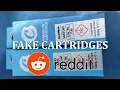 Reacting to FAKE CARTRIDGES on Reddit pt 23