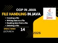 File Handling in Java Create Read Write Delete File Java OOP Lecture 14