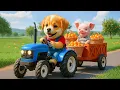 Baby Puppy Catches an Orange Thief A Calm Farm Day Erupts Into a Wild Chase
