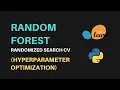 Random Forest Hyperparameter Tuning using RandomisedSearchCv Machine Learning Tutorial