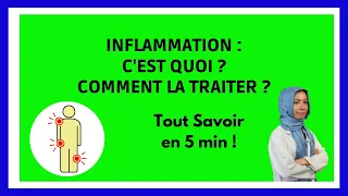 inflammation signes causes inflammation chronique traitements