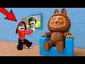 Download Lagu Yuta, Mio Dan Baby Celine Kerjasama Kabur Dari Labubu || ROBLOX