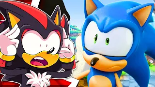 Shadow REACTS To Sonic Shorts 3D: Volume 1!