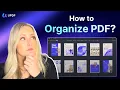 2025 How to Organize PDF Without Hassle Insert Replace Extract Rearrange etc