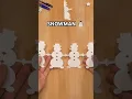 EASY BEAUTIFUL SNOWMAN GARLAND CHRISTMAS CRAFTS INCL ART