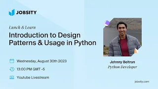 Lunch and Learn Introduction to Design Patterns Usage in Python