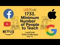 LeetCode 1733 Minimum Number of People to Teach 21