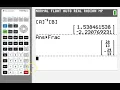 V7 - TI-84 Plus Matrix Equations for Linear Systems