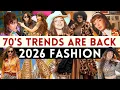 The 70 s Are BACK Fashion Trends Returning in 2026 Mia Moda