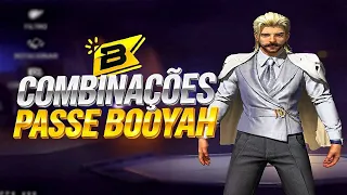 PASSE BOOYAH DE SETEMBRO • MELHORES COMBINAÇÕES DE ROUPAS NO FREE FIRE