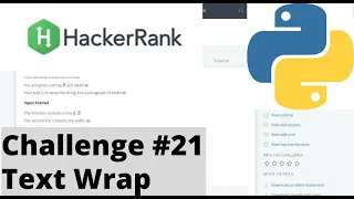 Hackerrank Python Challenge Text Wrap
