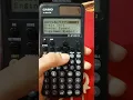 casio fx 991 cw degree to radian