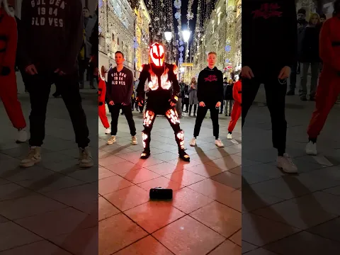 If Spider-Man danced shuffle.