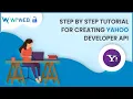 Yahoo Developer API Setup Tutorial WooCommerce EDD Social Login WPWebElite