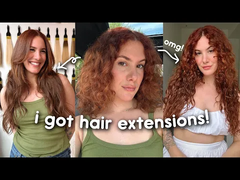 Download MP3 I got CURLY HAIR EXTENSIONS (hair of my dreams unlocked)