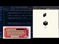 ASMR Programming - Cube Loader Loop Animation with Javascript