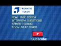 Tosca Real Time Interview Questions and Answer series