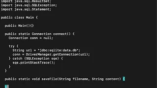 Java Sqlite3 Insert Data Into Database