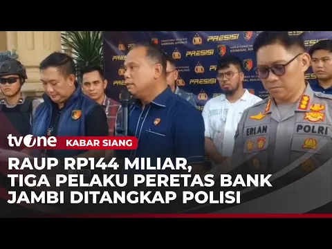 Tim Siber Polda Jambi Berhasil Tangkap Tiga Peretas Bank yang Bobol Rp144 Miliar