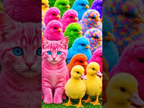 Tangkap Ayam Lucu, ayam warna warni, ayam rainbow, kelinci lucu, bebek lucu, ikan koi, Hewan Lucu