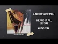 Sunshine anderson - heard it all before only
