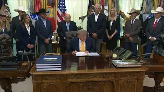 Trump signs order aimed at expanding meat processing options