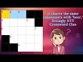 It shares the same consonants with beer fittingly Crossword Clue NYT MINI Answer Today Feb 6 2024