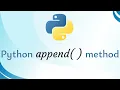 List append method in Python