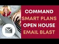 Keller Williams Command Smart plans Open House Email Blast