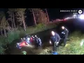 Orlando police officers help firefighters rescue family in submerged vehicle