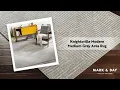 Knightsville Modern Medium Gray Area Rug