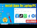 How To Download And Install Google PlayStore Apps On Windows PC Or Laptop 2025 Easiest Way
