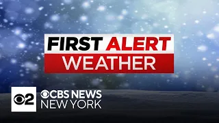 First Alert Forecast Sunday afternoon NYC nor easter update - 2 22 26