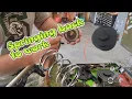 Replace bump feed trimmer head on Stihl FS 56 RC weed eater
