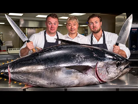 We Butchered & Tasted a 200kg Tuna With a Sushi Master