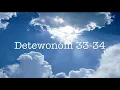 Detewonom 33-34 Bib la an Kreyol Ayisyen The Holy Bible in Haitian Creole